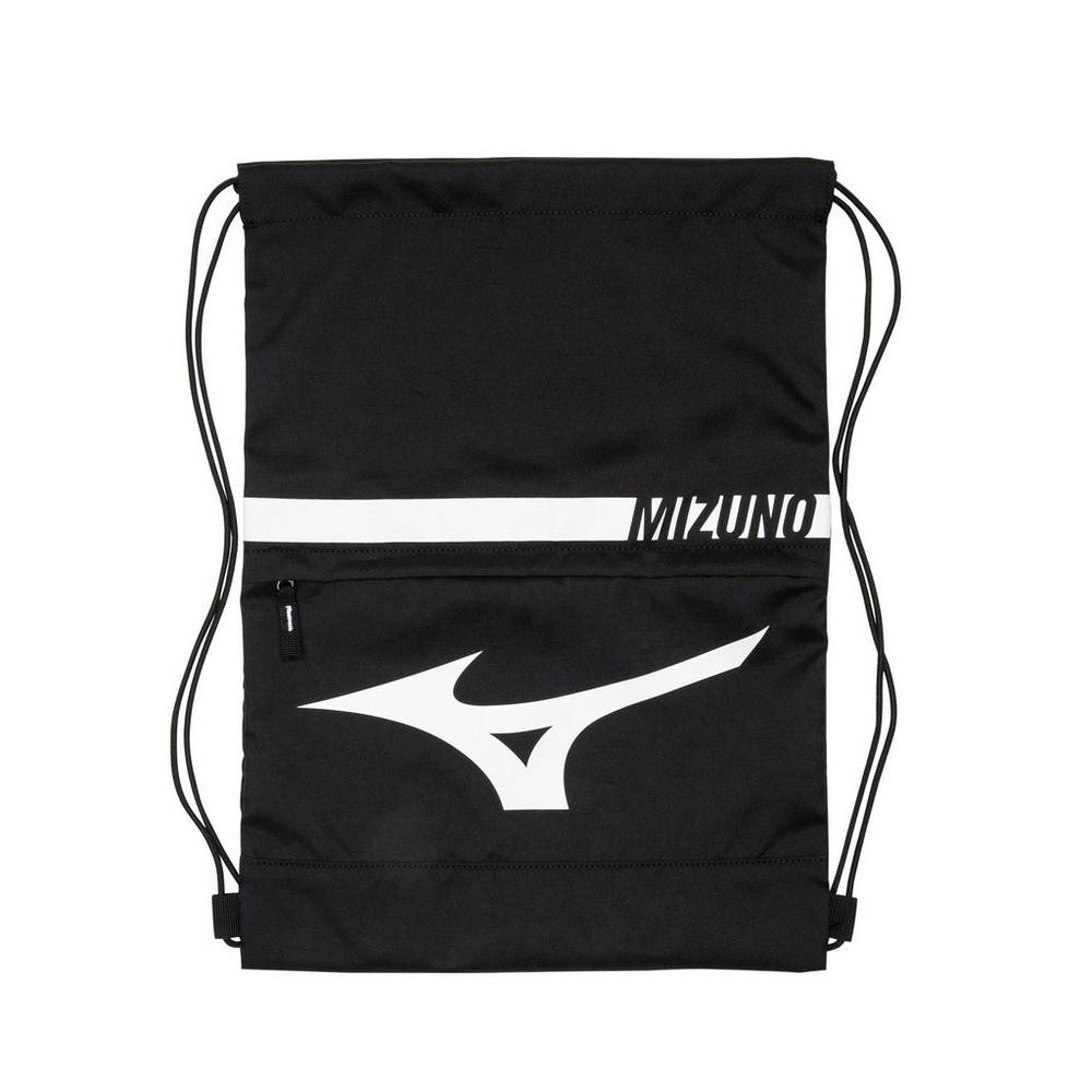 Mens Mizuno RUNBIRD® Drawback X Bag Black Philippines (WUQITP831)